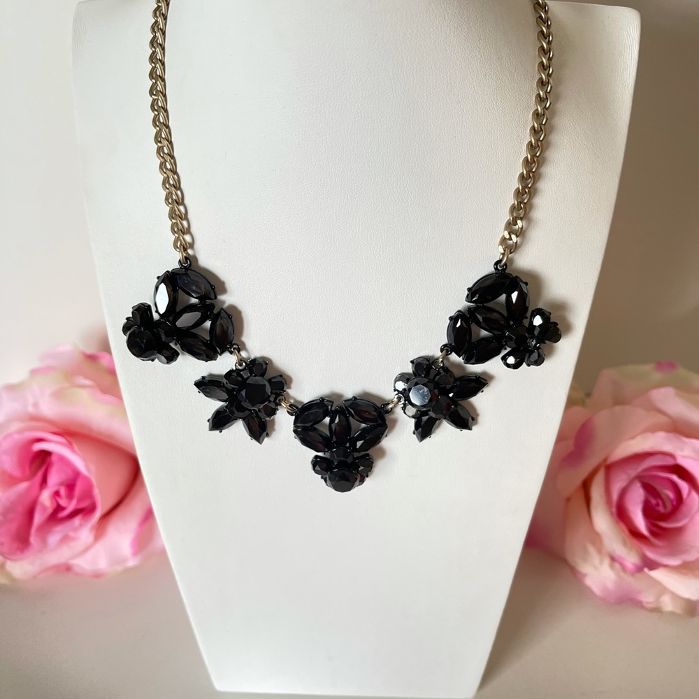 J.crew black statement necklace - Picture 3 of 6